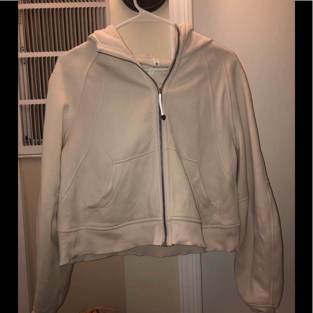 Luluemon Scuba Oversized Full-Zip in Natural Ivory